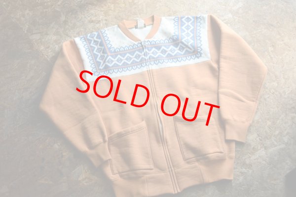 画像1: COLIMBO スノーフレークジップスウェット「Snowflake Zip Sweat 」 (1)