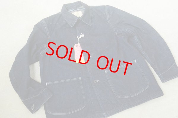 画像1: Colimbo 大戦ブランケットデニムカバーオールcustom「S.R.Garrison Denim Jumper」 (1)