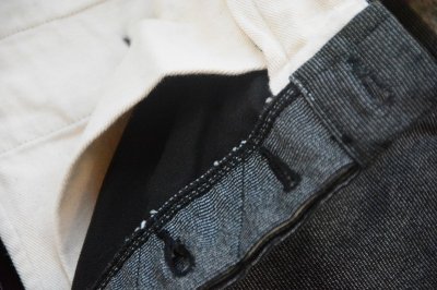 画像3:  COLIMBO ホンキートングモールスキントラウザー「Honky-Tonk Trousers 」コールブラック