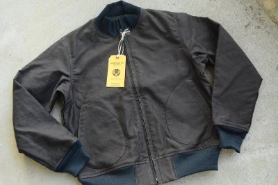 画像1: COLIMBO 大戦期デッキジップジャケット「Destroyer Escort 654 U.S.NAVY WOOD」