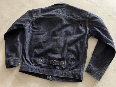 画像2: ストラスバーガー JUMBO14.5ozファーストデニムジャケット バナナイエロー