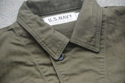 画像2: COLIMBO ネイバルヘリンボンワークジャケット N-3タイプ 「NAVAL WORK Jkt. "WATKINS-JF"」