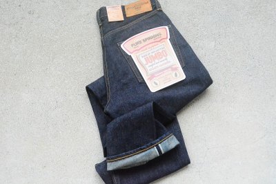 画像1: STRASSBURGER&CO 新作14.5ozセルビッチ66後期ストレートジーンズ（ジッパー）