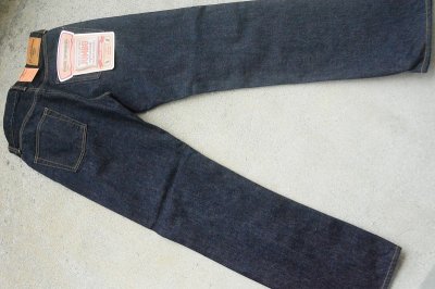 画像3: STRASSBURGER&CO 新作14.5ozセルビッチ66後期ストレートジーンズ（ジッパー）