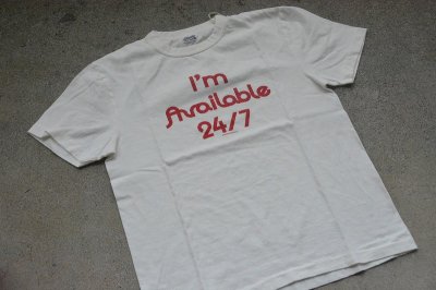 画像1: ストラスバーガー GRAVITEE吊り編み24/7 Tシャツ