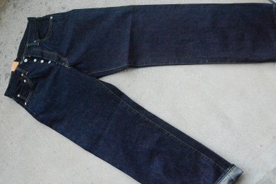 画像2: STRASSBURGER & CO JUMBO14.5ozセルビッチヴィンテージストレートジーンズ