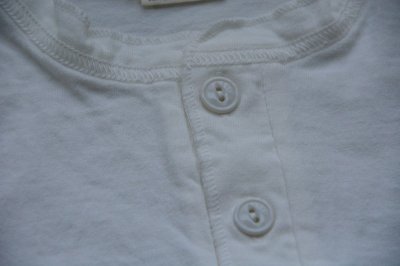 画像3: Two Moonトゥームーン ラフィー天竺ヘンリーネックT「Rafi Henley neck」