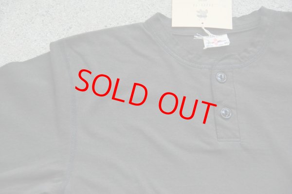 画像1: Two Moonトゥームーン ラフィー天竺ヘンリーネックT「Rafi Henley neck」 (1)