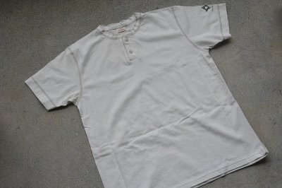 画像1: Two Moon 2026Ver新色 ラフィー天竺ヘンリーネックT「Rafi Henley neck」