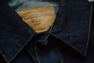 画像2: ストラスバーガー 14.5oz セルビッチ 1st デニムジャケット WWII