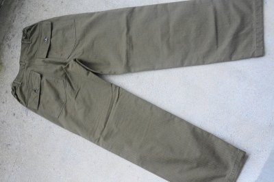 画像2:  COLIMBO 50'S ArmyユーティリティーM-47ヘリンボントラウザーFort Knox 