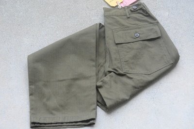 画像1:  COLIMBO 50'S ArmyユーティリティーM-47ヘリンボントラウザーFort Knox 