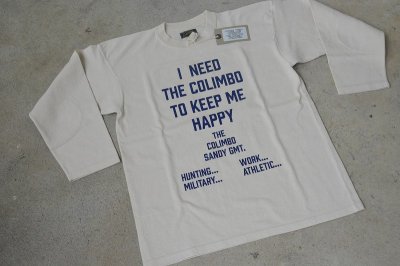 画像1: COLIMBO ヨンカーズフットボールTシャツ「HAPPINESS SLOGAN」柄