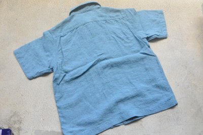 画像2: Colimbo ビスビードリフター50sリネンシャツ「Bisbee Drifter Shirt」