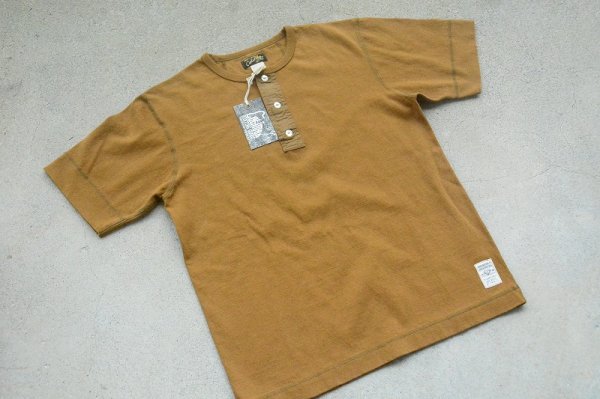 画像1: COLIMBO プレイリードックヘンリー無地Tシャツ「Prairie Dog Henry-T」 (1)