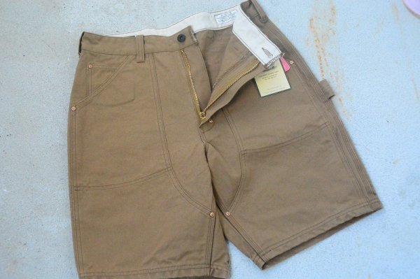 画像1: COLIMBO COALWOODキャンバスペインターショーツ「 Tough #8 Canvas」 (1)