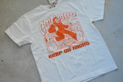 画像1: COLIMBO ノーウォークコットンプリントTシャツ「BIGFOOT HIKKING」柄