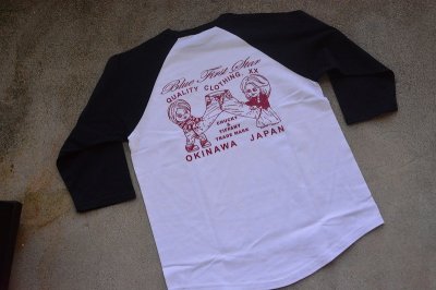 画像3: 再入荷☆BLUE FIRST STAR チャッ☆ー七分袖SHOP T(元marvelスガデザイン)「CHUCK TIFF」柄