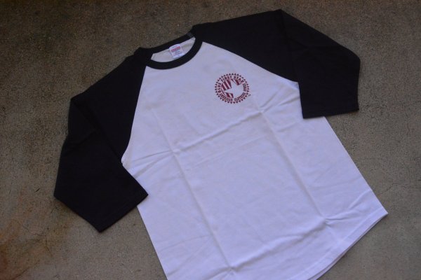 画像1: 再入荷☆BLUE FIRST STAR チャッ☆ー七分袖SHOP T(元marvelスガデザイン)「CHUCK TIFF」柄 (1)