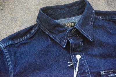 画像2: Colimbo ヒルヘッド10oz Denimワーク シャツ「Hillhead Work Shirt」