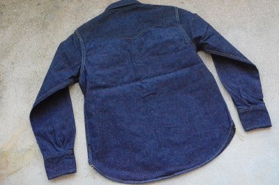 画像3: Colimbo キャトルマン10ozデニムウエスタンシャツ「Cattleman Shirt」