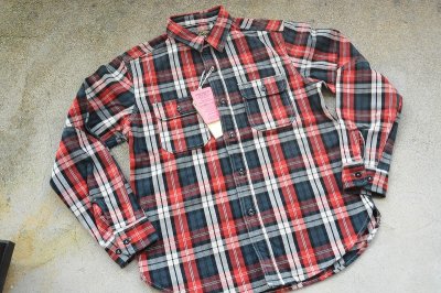 画像2: Colimbo ヒルヘッドフランネルワークシャツ「HILLHEAD FLANNEL SHIRT」