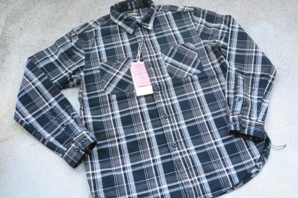 画像1: Colimbo クロゥドッグフランネルシャツ「CrowDog Flannel Shirt 」 (1)
