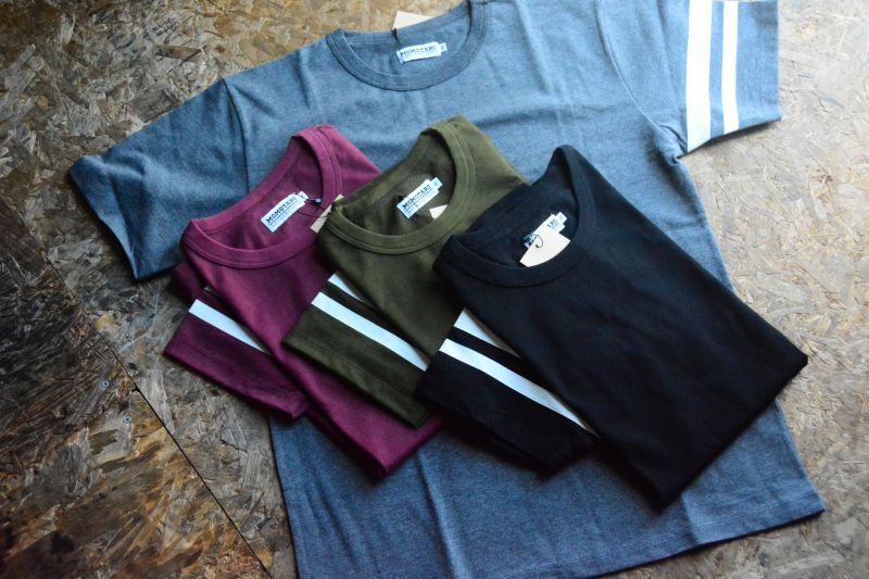 桃太郎ジーンズ2022SSGTBジンバブエコットン8.5oz半袖Tシャツ