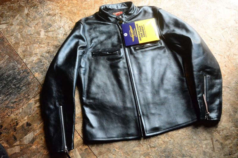 トイズマッコイ2023 McHILL LEATHER馬革シングルライダース「D.D.313 
