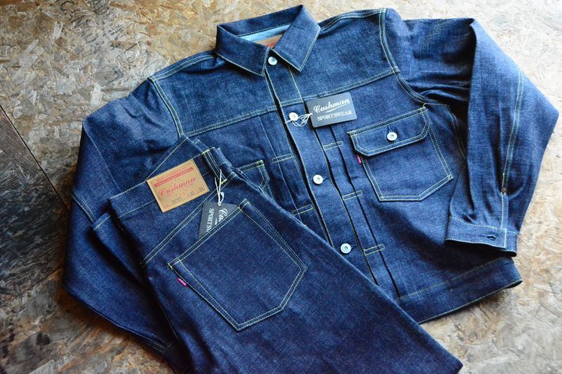 クッシュマン2023AW 13.5ozセカンドモデルデニムジャケット「2nd model」